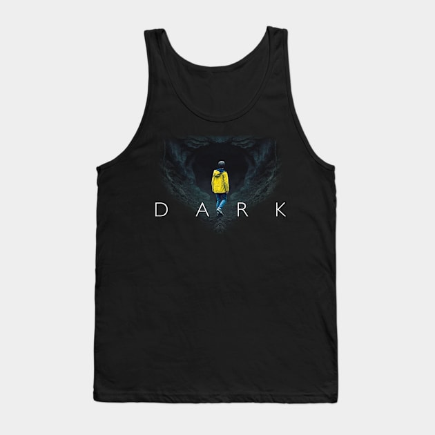 DARK yellow Tank Top by RedSheep